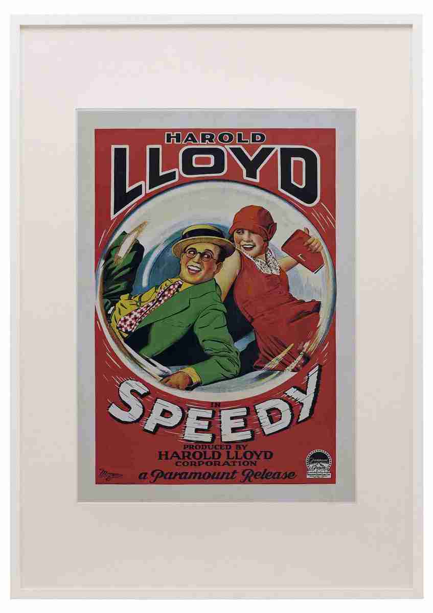 Speedy 01 Film  A3 A4 Framed Print Picture - Picture 1 of 1
